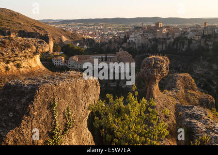 Vista. Cuenca Provenza. Castilla La Mancha. Spagna Foto Stock