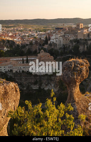 Vista. Cuenca Provenza. Castilla La Mancha. Spagna Foto Stock