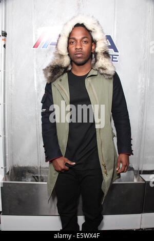 Maxim Magazine's Big Game Weekend presentato dal talento sportivo risorse porta il calore alla Pro Calcio Biggesst Weekend a Espace 635 West 42nd St 02 01 14 dotata di: Kendrick Lamar dove: New York New York Stati Uniti quando: 02 Feb 2014 Foto Stock