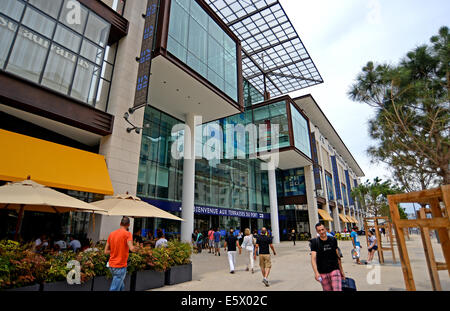 Les Terrasses du port Mall Marseille Bouches-du-Rhone Francia Foto Stock