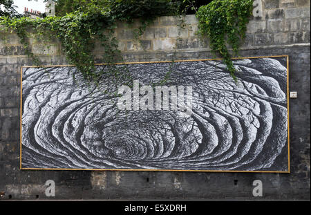 Bath Somerset England Regno Unito Street Art su Walcot Street Foto Stock