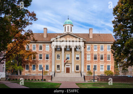 L'edificio sud all'università di North Carolina a Chapel Hil, Chapel Hill, North Carolina, STATI UNITI D'AMERICA Foto Stock