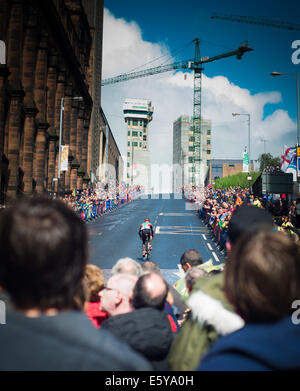 Glasgow 2014 la gara su strada (© Alan Davidson) Foto Stock