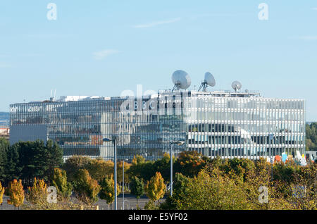 BBC Scotland sede, Pacific Quay, Glasgow. Foto Stock