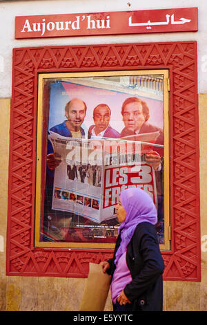 Il Marocco, Casablanca, Rialto cinema e teatro Foto Stock