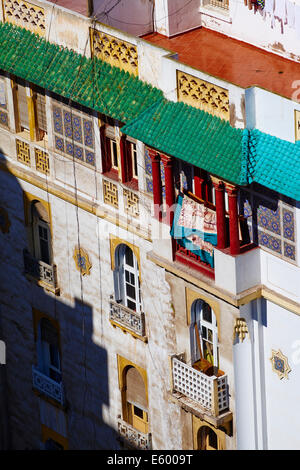 Il Marocco, Casablanca, United Nation (Nazione Unis) square, Excelsior hotel Foto Stock