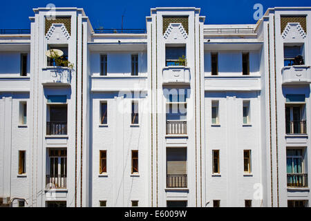 Il Marocco, Casablanca, United Nation (Nazione Unis) square Foto Stock