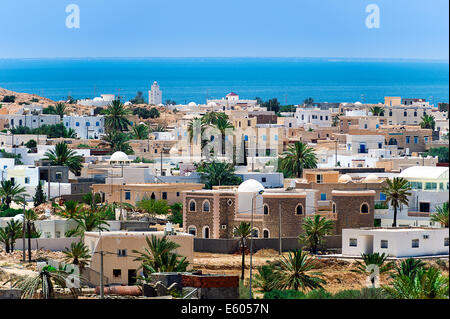 Africa, Nord Africa, il Maghreb, sud della Tunisia, isola di Djerba. Guellala. Foto Stock