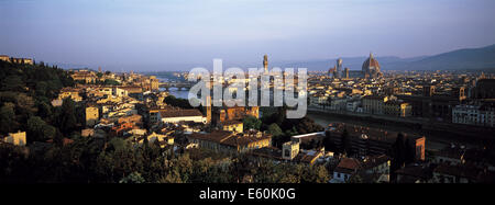 Firenze, Skyline, Toscana , Italia Foto Stock