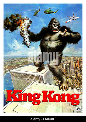 King Kong poster del filmato Foto Stock