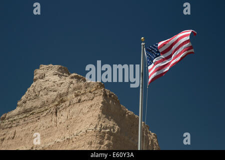 Scottsbluff, Nebraska - Scotts Bluff National Monument. Foto Stock