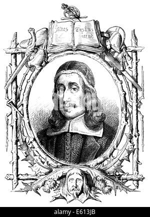 Richard Baxter, 1615-1691, un inglese Puritan chiesa leader, Foto Stock