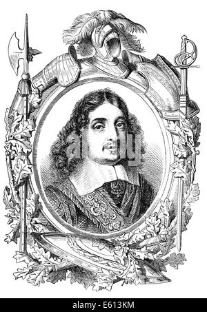 George Monck o Monaco, primo duca di Albemarle, 1608-1670, un soldato inglese e uomo politico, Foto Stock