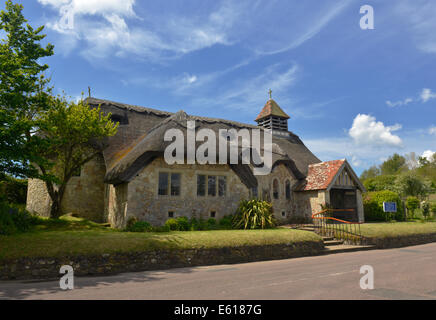 St Agnes' Church, acqua dolce, Isola di Wight Foto Stock