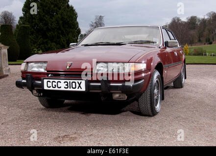 1981 Rover SD1 VANDEN PLAS V8 powered auto di lusso con auto sportiva prestazioni Foto Stock