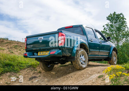Il altamente capace cinese Great Wall Steed pick-up truck fangosa e off-road Foto Stock