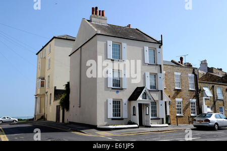 Margate Kent UK - caratteristico cottage in città vecchia casa proprietà Foto Stock