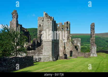 Llanthony Priory, Monmouthshire, Wales UK Foto Stock