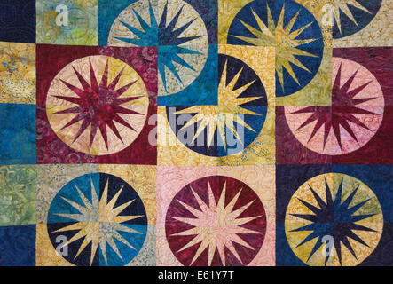 Quilt show di New London CT Foto Stock