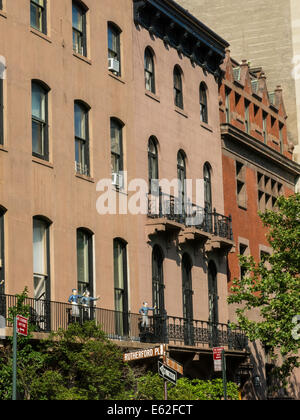 Stuyvesant Square nel quartiere Gramercy, NYC Foto Stock