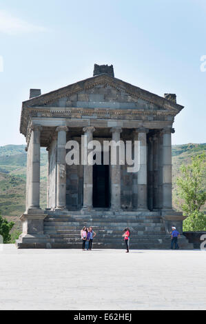 Garni tempio ellenica, Armenia Foto Stock