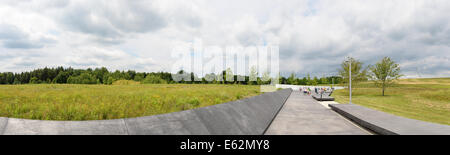 SHANKSVILLE, PENSYLVANIA - luglio 18-2014: Volo 93 National Memorial fuori Shanksville, PA dove Regno volo 93 si è schiantato su 9 Foto Stock