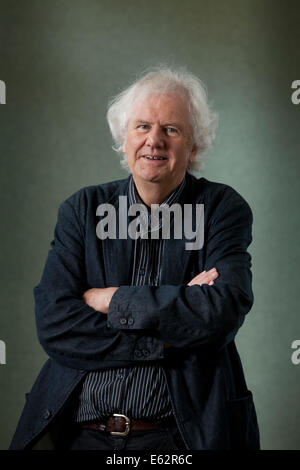 Edimburgo, Scozia, Regno Unito. 12 Ago, 2014. Ron Butlin, il poeta Scozzese, romanziere, short-story scrittore e librettista, drammaturgo e giornalista presso la Edinburgh International Book Festival 2014. Edimburgo, Scozia. 12 agosto 2014 Credit: GARY DOAK/Alamy Live News Foto Stock