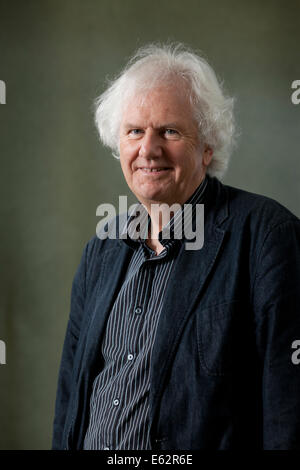 Edimburgo, Scozia, Regno Unito. 12 Ago, 2014. Ron Butlin, il poeta Scozzese, romanziere, short-story scrittore e librettista, drammaturgo e giornalista presso la Edinburgh International Book Festival 2014. Edimburgo, Scozia. 12 agosto 2014 Credit: GARY DOAK/Alamy Live News Foto Stock
