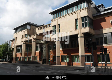 Sheffield Law Courts, Crown and County Combined Court Inghilterra Inghilterra Inghilterra Inghilterra, edificio del tribunale penale britannico Foto Stock