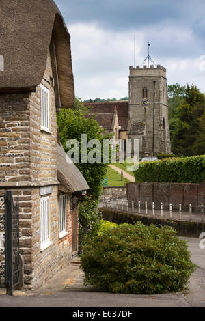 Regno Unito Inghilterra, Dorset, Okeford Fitzpaine Sant'Andrea Chiesa Foto Stock