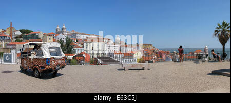 Alfama, Lisbona, Portogallo Foto Stock