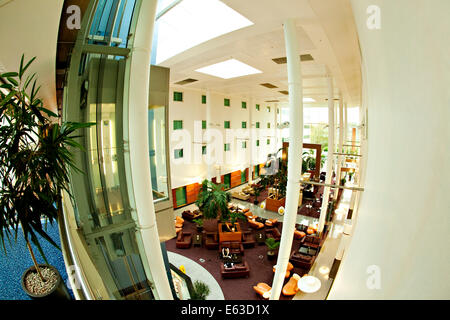 Gatwick Arora International Hotel Lounge shot dal di sopra Foto Stock