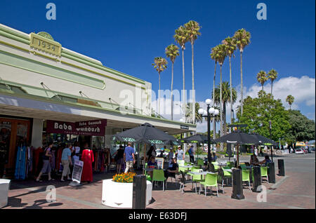 Edificio Art Deco a Napier nel Hawke's Bay Regione, Isola del nord, Nuova Zelanda. Foto Stock