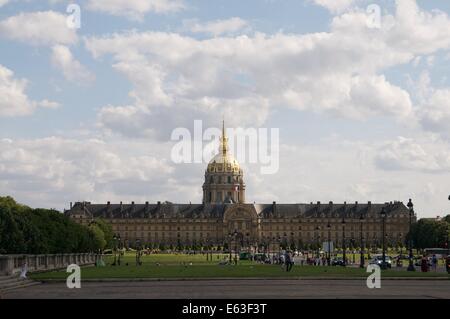 La casa di Les Invalides Palace a Parigi Foto Stock