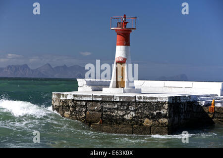 Torri faro nel gancio di pesce di Città del Capo in Sud Africa Foto Stock