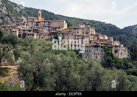 Peillon, Alpes Maritimes, Francia Foto Stock