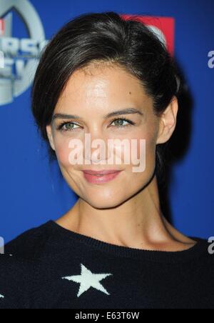 Brooklyn, NY, STATI UNITI D'AMERICA. 13 Ago, 2014. Katie Holmes presso gli arrivi per Marvel Universe live!, Barclays Center di Brooklyn, NY Agosto 13, 2014. Credito: Gregorio T. Binuya/Everett raccolta/Alamy Live News Foto Stock