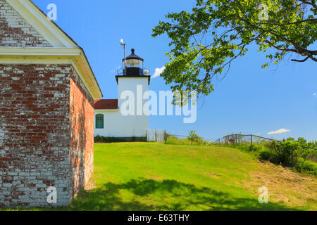 Fort punto luce, Stockton molle, Maine, Stati Uniti d'America Foto Stock