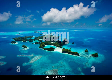 Rock Islands, Palau, Stati Federati di Micronesia Foto Stock