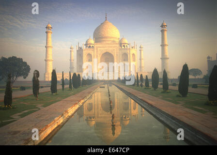 Taj Mahal, Agra, India Foto Stock