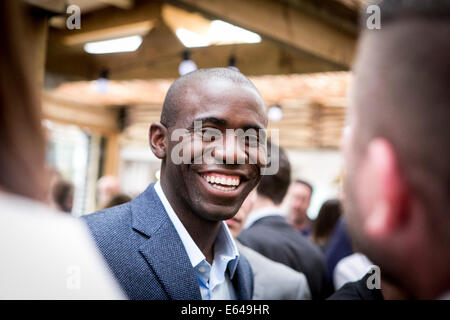 13-08-14 Fabrice Muamba Foto Stock