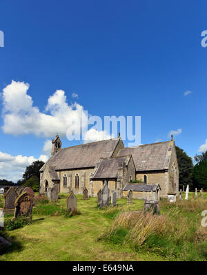 Chiesa di San Tommaso Becket a. Kirkhouse, Farlam, Cumbria, England, Regno Unito, Europa. Foto Stock