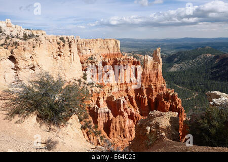 Bryce Canyon Paria vista. Utah, Stati Uniti d'America. Foto Stock