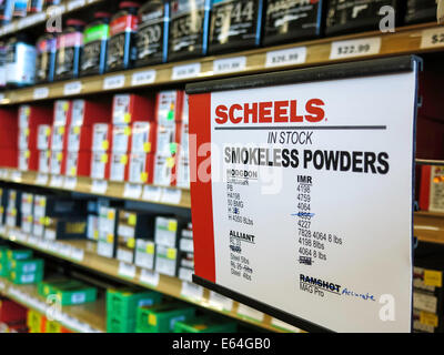 Scheels negozio di articoli sportivi, Great Falls, Montana, USA Foto Stock