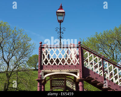 Appleby stazione, sul accontentarsi di linea di Carlisle, Cumbria, Regno Unito Foto Stock