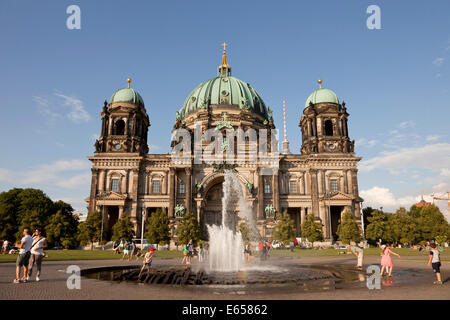 Cattedrale di Berlino o Duomo di Berlino in Germania, Europa Foto Stock