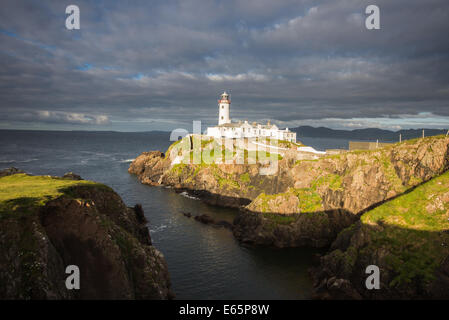 Fanad Head Lighthouse, Donegal, Irlanda Foto Stock
