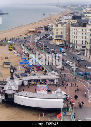 Viste di Brighton presi dall'Occhio di Brighton, East Sussex, England, Regno Unito Foto Stock