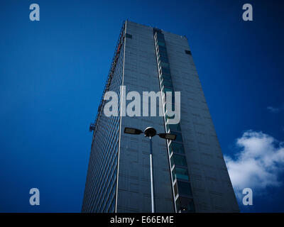 City Tower nel centro della città di Manchester Regno Unito Foto Stock