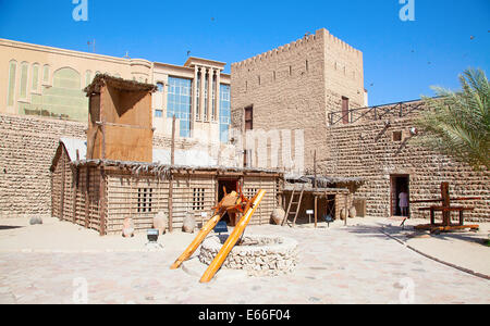 Museo Storico in Dubai Emirati Arabi Uniti Foto Stock